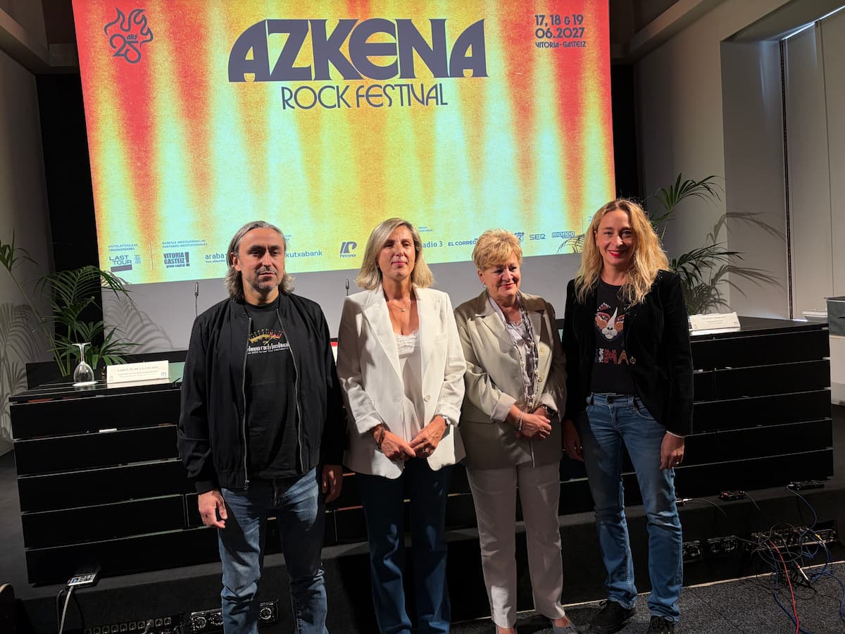 Azkena Rock 2027 aurkezpena