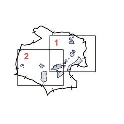 Iruña de Oca plano abastecimiento