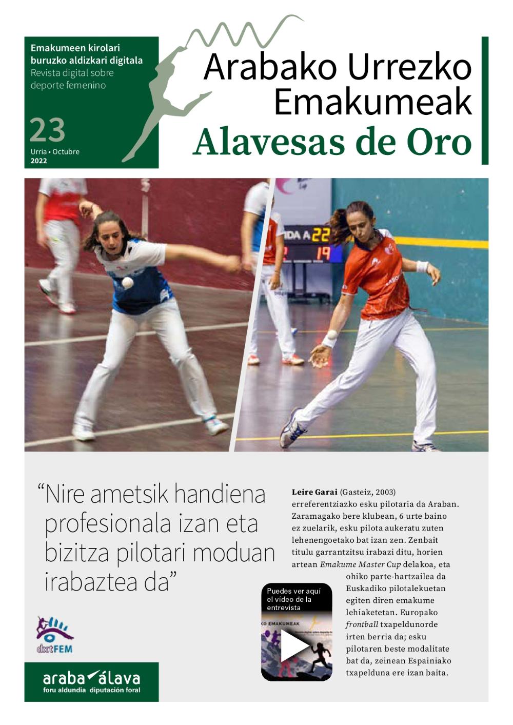 Arabako urrezko emakumeak - 2022ko urria